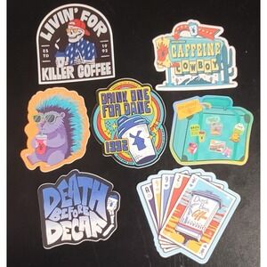 Dutch Bros Sticker Drop Lot Of 7 All New